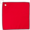 Promotional EcoClip rPET Golf Towel Red H756