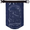 Promotional Eco Waterproof Dry Bag - 2.5 Liters Navy Blue/Clear H906
