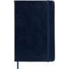 Promotional Premium PU Leather Notebook Navy Blue JT128
