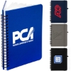 Custom 5x7 Premium UltraHyde Leather Notebook with Pen Holder with Logo JT129