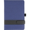 Promotional MagnaFold A5 Leather Journal Navy Blue JT141