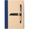 Promotional Binded Kraft Journal with Pen Closure Navy Blue JT144