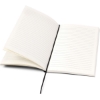 Promotional Ultra Thin Two-Tone Thermal PU Journal Black JT145