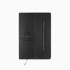 Promotional EcoHyde A5 Journal with Pen Black JT152