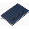 Promotional EcoHyde A5 Journal with Pen Navy Blue JT152
