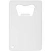 Promotional Credit Card Bottle Opener White K278