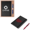 Custom SpinNote Carbon Journal Set with Logo KT300