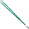 Promotional 3/8 Screen Printed Lanyard Green L103F
