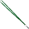 Promotional 3/8 Screen Printed Lanyard Forest Green L103F