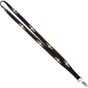 Promotional 5/8 Shoe String Lanyard Black L103W