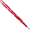 Promotional 5/8 Shoe String Lanyard Red L103W