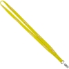 Promotional 5/8 Recycled Shoe String Lanyard Yellow L103WE