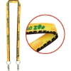 Custom 3/4 Dual LA-214 Attachment Sublimation Lanyard with Logo L126