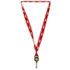 Custom 3/4 LA-460 Attachment Sublimation Lanyard w/Retractable Bad with Logo L136