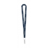 Promotional 3/4 Original Fast Track Lanyard Navy Blue L151