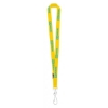 Promotional 3/4 Original Fast Track Lanyard Yellow L151