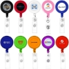 Custom Round-Shaped Retractable Badge Holder with Logo L301