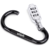 Promotional SecureLink Mini Carabiner Keychain Black L352