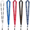 Custom 3/4 Eco Friendly rPET Lanyard with Bulldog Clip with Logo L401