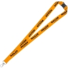 Promotional 3/4 Eco Friendly rPET Lanyard with Safety Breakaway Orange L402