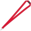 Promotional 3/4 Eco Friendly rPET Lanyard with Safety Breakaway Red L402