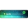 Promotional 6 Inch Ruler Tag White L852