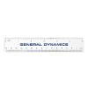 Custom Crystal Clear 6 Inch Ruler with Logo L860