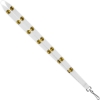 Promotional 3/4 Econo Lanyard White L901