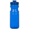 Promotional 24oz. Eco PolyClear Bottle with Flip-Top Lid Blue S110