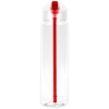 Promotional Recyclable Sports Bottle with Flip-Up Lid - 32oz. Clear/Blue S111