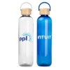 Custom BambooHydrate 34oz Bottle with Handle Lid with Logo S113
