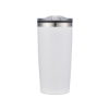 Promotional 20oz. Double Wall SS / PP Tumbler with Clear Lid White S307-LD