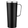 Promotional 28oz. Double-Wall Insulated Stainless Steel Tall Camp Mug Black S326-LD