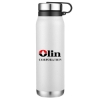 Promotional 20oz. Stainless Steel Water Bottle with Carry Handle White S332-LD