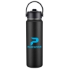 Promotional 27oz. Stainless Steel Thermal Water Bottle with Flip Straw Black S334-LD