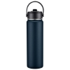 Promotional 27oz. Stainless Steel Thermal Water Bottle with Flip Straw Navy S334-LD