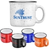 Custom 15oz. Speckled Ceramic Wide-Rim Mug with Logo S351-LD
