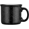 Promotional 15oz. Speckled Ceramic Wide-Rim Mug Black S351-LD