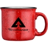 Promotional 15oz. Speckled Ceramic Wide-Rim Mug Red S351-LD