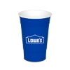 Promotional DoubleChill Party Cup 16oz. Blue/White S701