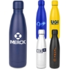 Custom Powder Coated Hydro-Soul Water Bottle w/Copper Lining -17oz. with Logo S819P