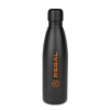 Promotional Powder Coated Hydro-Soul Water Bottle w/Copper Lining -17oz. Black S819P