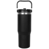 Promotional 30oz. Stainless Steel Insulated Mug with Handle and Built-In Black S820