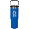 Promotional 30oz. Stainless Steel Insulated Mug with Handle and Built-In Blue S820