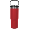 Promotional 30oz. Stainless Steel Insulated Mug with Handle and Built-In Red S820