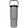 Promotional 30oz. Stainless Steel Insulated Mug with Handle and Built-In Gray S820