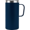 Promotional Embark Vacuum Insulated Tall Mug With Spill-Proof Clear Navy Blue S831