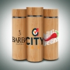 Custom 16oz. Vacuum-Sealed Eco Bamboo Bottle with Logo S844