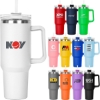 Custom The Hippo Mug & Straw Lid with Twist Closure - 40 oz with Logo S910