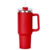 Promotional The Hippo Mug & Straw Lid with Twist Closure - 40 oz Red S910
